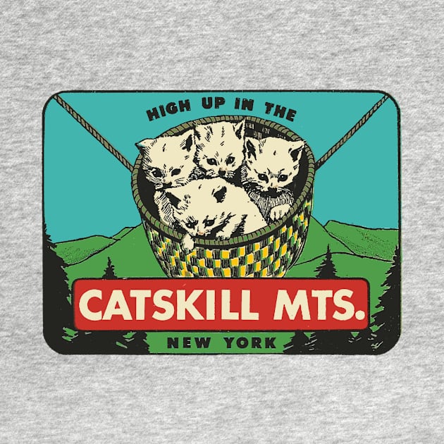 Vintage Style Catskill Mountains by zsonn